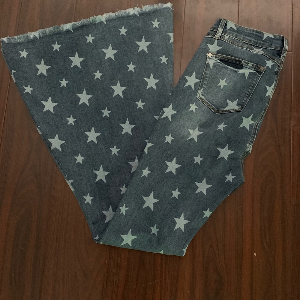 Super Flare Star Jeans